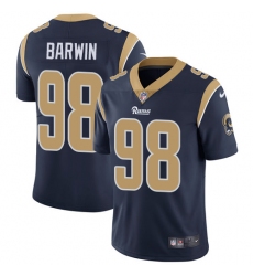 Youth Nike Los Angeles Rams #98 Connor Barwin Navy Blue Team Color Vapor Untouchable Limited Player NFL Jersey