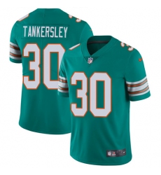Youth Nike Miami Dolphins #30 Cordrea Tankersley Aqua Green Alternate Vapor Untouchable Limited Player NFL Jersey