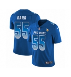 Men's Nike Minnesota Vikings #55 Anthony Barr Limited Royal Blue NFC 2019 Pro Bowl NFL Jersey