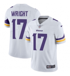 Youth Nike Minnesota Vikings #17 Jarius Wright White Vapor Untouchable Limited Player NFL Jersey