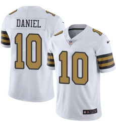 Youth Nike New Orleans Saints #10 Chase Daniel Limited White Rush Vapor Untouchable NFL Jersey