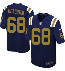 Youth Nike New York Jets #68 Kelvin Beachum Limited Navy Blue Alternate NFL Jersey