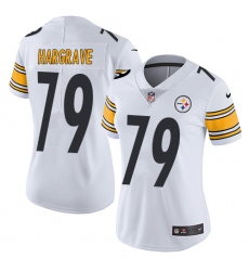 Women's Nike Pittsburgh Steelers #79 Javon Hargrave White Vapor Untouchable Limited Player NFL Jersey