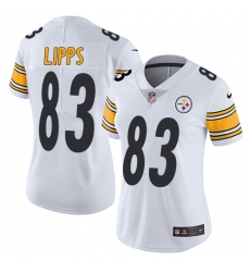 Women's Nike Pittsburgh Steelers #83 Louis Lipps White Vapor Untouchable Limited Player NFL Jersey