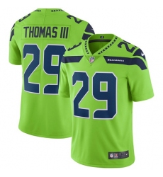 Youth Nike Seattle Seahawks #29 Earl Thomas III Limited Green Rush Vapor Untouchable NFL Jersey