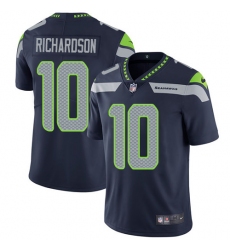 Men's Nike Seattle Seahawks #10 Paul Richardson Steel Blue Team Color Vapor Untouchable Limited Player NFL Jersey