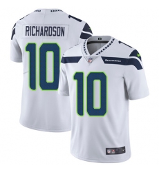 Men's Nike Seattle Seahawks #10 Paul Richardson White Vapor Untouchable Limited Player NFL Jersey