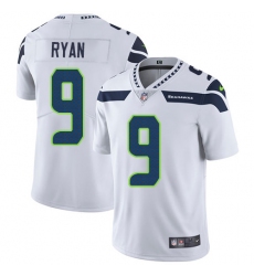 Men's Nike Seattle Seahawks #9 Jon Ryan White Vapor Untouchable Limited Player NFL Jersey