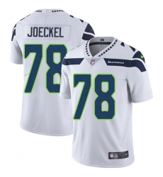 Youth Nike Seattle Seahawks #78 Luke Joeckel White Vapor Untouchable Limited Player NFL Jersey