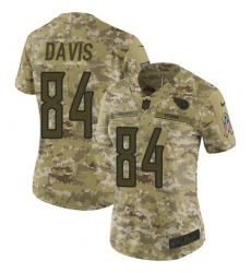 Women's Nike Tennessee Titans #84 Corey Davis Limited Camo 2018 Salute to Service NFL Jersey