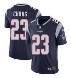 Youth Nike New England Patriots #23 Patrick Chung Navy Blue Team Color Vapor Untouchable Limited Player NFL Jersey
