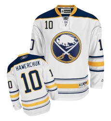 Youth Reebok Buffalo Sabres #10 Dale Hawerchuk Authentic White Away NHL Jersey