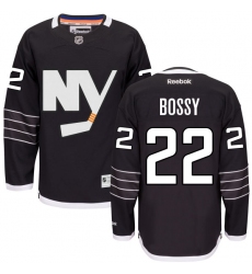 Youth Reebok New York Islanders #22 Mike Bossy Premier Black Third NHL Jersey