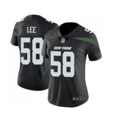 Women's New York Jets #58 Darron Lee Black Alternate Vapor Untouchable Limited Player Football Jersey