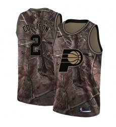 Youth Nike Indiana Pacers #2 Darren Collison Swingman Camo Realtree Collection NBA Jersey