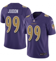 Men's Nike Baltimore Ravens #99 Matt Judon Elite Purple Rush Vapor Untouchable NFL Jersey