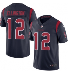 Youth Nike Houston Texans #12 Bruce Ellington Limited Navy Blue Rush Vapor Untouchable NFL Jersey