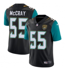 Youth Nike Jacksonville Jaguars #55 Lerentee McCray Black Alternate Vapor Untouchable Limited Player NFL Jersey