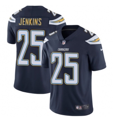 Men's Nike Los Angeles Chargers #25 Rayshawn Jenkins Navy Blue Team Color Vapor Untouchable Limited Player NFL Jersey