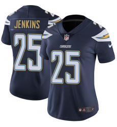Women's Nike Los Angeles Chargers #25 Rayshawn Jenkins Navy Blue Team Color Vapor Untouchable Limited Player NFL Jersey
