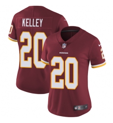 Women's Nike Washington Redskins #20 Rob Kelley Burgundy Red Team Color Vapor Untouchable Limited Player NFL Jersey
