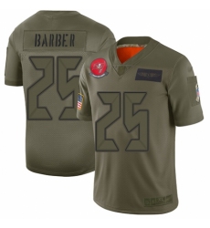 Youth Tampa Bay Buccaneers #25 Peyton Barber Limited Camo 2019 Salute to Service Football Jersey