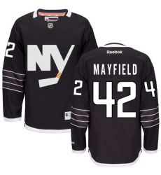 Women's Reebok New York Islanders #42 Scott Mayfield Premier Black Third NHL Jersey