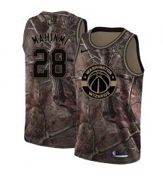 Youth Nike Washington Wizards #28 Ian Mahinmi Swingman Camo Realtree Collection NBA Jersey