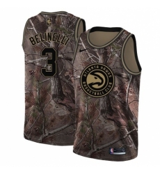 Women's Nike Atlanta Hawks #3 Marco Belinelli Swingman Camo Realtree Collection NBA Jersey