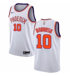 Men's Nike Phoenix Suns #10 Leandro Barbosa Authentic NBA Jersey - Association Edition