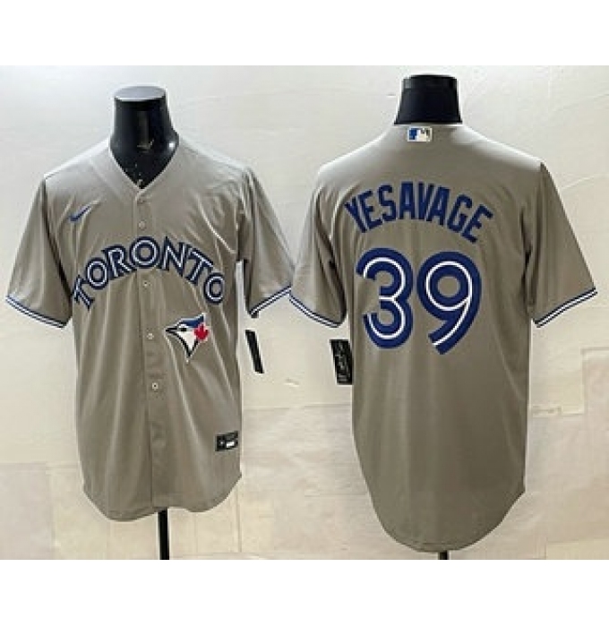 Men's Toronto Blue Jays #39 Trey Yesavage Grey Limited Jersey