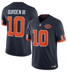 Men's Chicago Bears #10 Luther Burden III Navy 2026 F.U.S.E. Rivalries Collection Limited Football Stitched Jersey