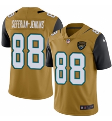 Men's Nike Jacksonville Jaguars #88 Austin Seferian-Jenkins Limited Gold Rush Vapor Untouchable NFL Jersey