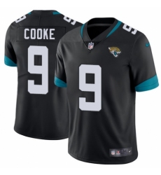 Men's Nike Jacksonville Jaguars #9 Logan Cooke Teal Green Team Color Vapor Untouchable Limited Player NFL Jersey