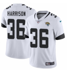 Youth Nike Jacksonville Jaguars #36 Ronnie Harrison White Vapor Untouchable Limited Player NFL Jersey
