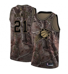 Youth Nike Phoenix Suns #21 Richaun Holmes Swingman Camo Realtree Collection NBA Jersey