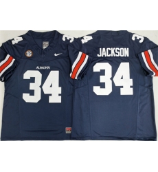 Men's Auburn Tigers #34 Bo Jackson Navy 2026 F.U.S.E. Limited Stitched Jersey