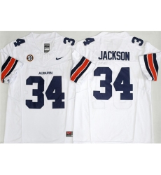 Men's Auburn Tigers #34 Bo Jackson White 2026 F.U.S.E. Limited Stitched Jersey