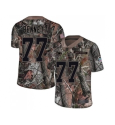 Youth New England Patriots #77 Michael Bennett Camo Untouchable Limited Football Jersey