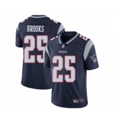 Youth New England Patriots #25 Terrence Brooks Navy Blue Team Color Vapor Untouchable Limited Player Football Jersey