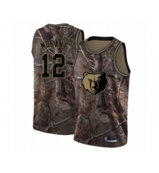 Men's Memphis Grizzlies #12 Ja Morant Swingman Camo Realtree Collection Basketball Jersey