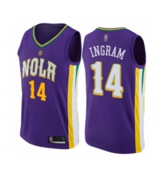 Youth New Orleans Pelicans #14 Brandon Ingram Swingman Purple Basketball Jersey - City Edition
