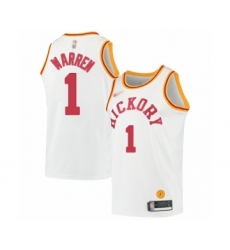 Youth Indiana Pacers #1 T.J. Warren Swingman White Hardwood Classics Basketball Jersey