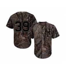 Youth New York Mets #39 Edwin Diaz Authentic Camo Realtree Collection Flex Base Baseball Jerseysey