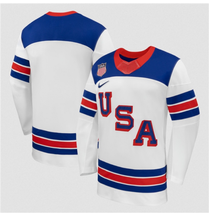 Men's USA Blank White 2026 Stitched Jersey