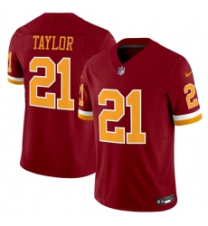 Men's Washington Commanders #21 Sean Taylor Burgundy 2025 F.U.S.E. Throwback Limited Football Stitched Jersey