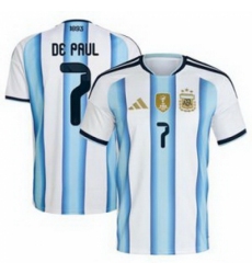 Men 7 Rodrigo De Paul Argentina National Team World Cup 1
