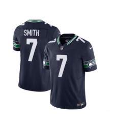Men's Nike Seattle Seahawks #7 Geno Smith 2023 F.U.S.E. Navy Limited Football Stitched Jersey