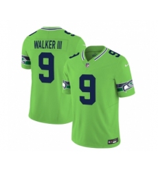 Men's Nike Seattle Seahawks #9 Kenneth Walker III 2023 F.U.S.E. Green Limited Football Stitched Jersey