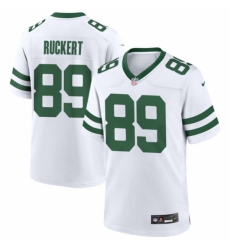 Men's New York Jets #89 Jeremy Ruckert White 2026 Draft F U S E Vapor Untouchable Limited Stitched Jersey
